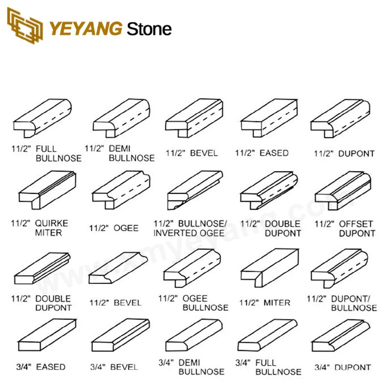 marble countertop edge type marble countertop edge type