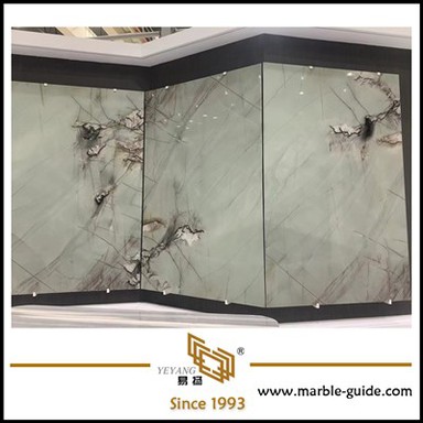 Tiffany Green Luxury Marble Grey Wall Plabs