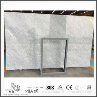 Ný DIY Roman Ice Light Grey Marble Slabs fyrir eldhúsborð og gólfflísar
