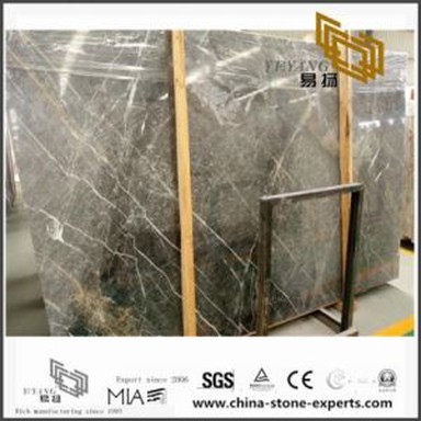 Heildsölu shangri - la Grey marmaraplata með ódýrum kostnaði frá kínverskri verksmiðju