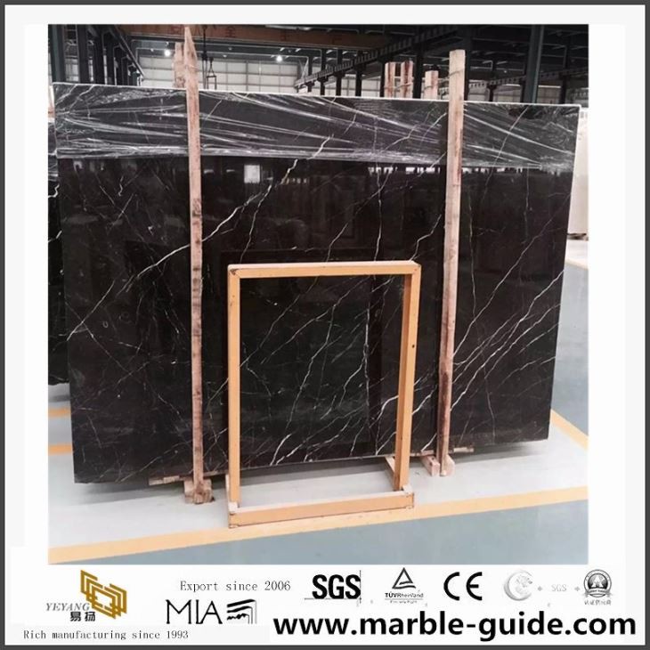 Black Marble Tile With White Veins Low Price