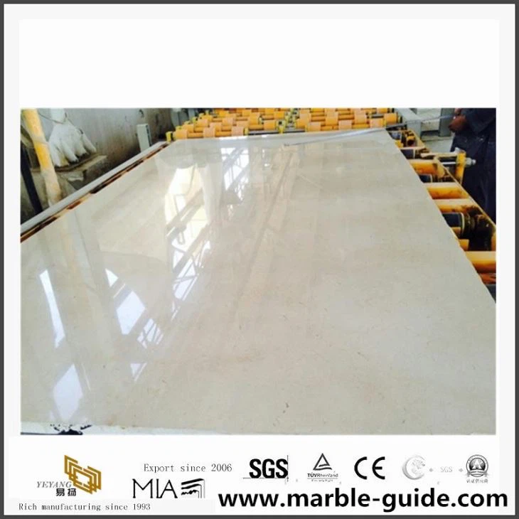 Natural Galala Beige Marble Plab fyrir fyrir baðherbergisflísar
