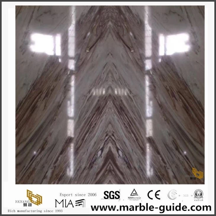 Palissandro Blue Marble Stone fyrir borðplata og baðherbergisflísar