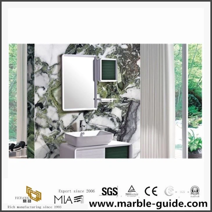 Price Ice Jade Marble Green Natural Stone Slab For Tile