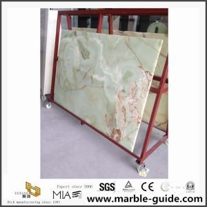 Natural Stone Luxury Onyx Grænn Marble New Popular Grænn Marble Slab
