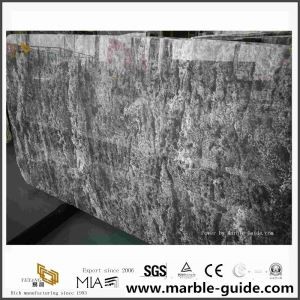 Nýjar Galaxy Star Grey Marble Slabs fyrir bakgrunn og baðherbergisgólfflísar