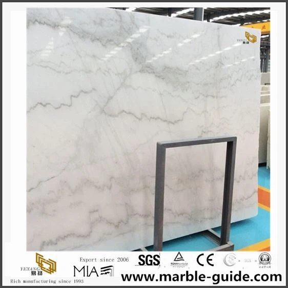 China Guangxi White Marble Slabs For Sale