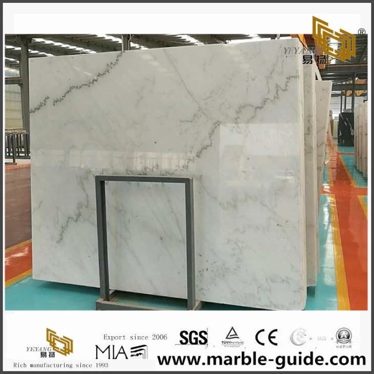 Heildverslun Kína Carrara / Guangxi White Marble Vanity Top, Flísar