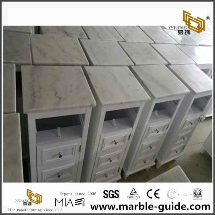 Wholesale China Carrara/Guangxi White Marble Vanity Top,Tiles