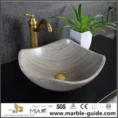 Marble Stone Basin fyrir baðherbergi