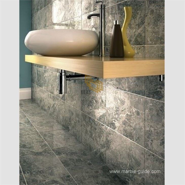 Cheap Romantic Gray Marble Background Wall