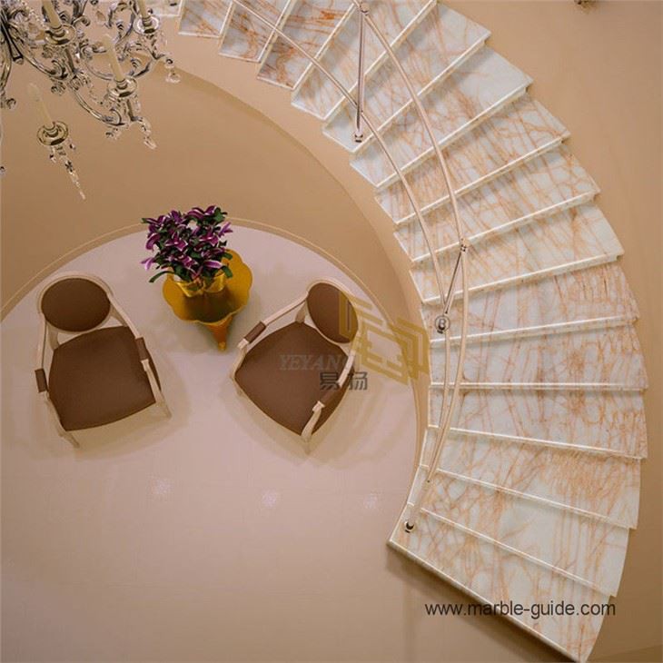 Golden Spider Marble For Floor And Staircase