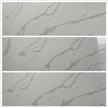 Calacatta kvars stein yfirborð